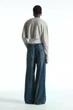Кардиган жіночий укорочений COS cropped wool-blend cardigan 1228237003 S Сірий - зображення 4