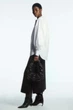 Блуза жіноча COS gathered grandad-collar blouse 1216241001 38 Білий - изображение 3