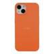 Противоударный Чехол Silicone Case Full Size (AA) для iPhone 14 13.Orange - изображение 1