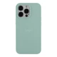 Противоударный Чехол Silicone Case Full Size (AA) для iPhone 13 Pro Max 64.Light Cyan - изображение 1