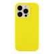 Противоударный Чехол Silicone Case Full Size (AA) для iPhone 14 Pro 69.Fluorescent Yellow - изображение 1