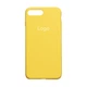 Чохол Premium Silicone Case Full Size (AA) для iPhone 7 Plus/8 Plus 50.Canary Yellow - изображение 1