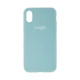 Чохол Premium Silicone Case Full Size (AA) для iPhone X/Xs 59.Marine Green - изображение 1