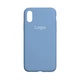 Чохол Premium Silicone Case Full Size (AA) для iPhone X/Xs 24.Azure - изображение 1