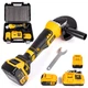 Болгарка аккумуляторная TigerKraft RM9 PRO бесщеточная (21V, 5AH) АКБ угловая шлифмашина 125 мм - изображение 1