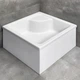 Душовий піддон Radaway Naxos C 900x900x410 Білий (SNC9941 28) - изображение 2