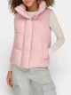 Теплый жилет короткий женский Levi`s 175280646 M Розовый (1159850249) - изображение 1
