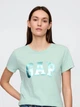 Футболка хлопковая женская GAP 46693694 XS Зеленая (1159850778) - изображение 1