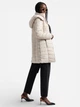 Куртка демисезонная с капюшоном женская Armani Exchange 466943401 XL Молочная (1159851096) - изображение 3