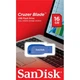USB флеш накопичувач SanDisk 16GB Cruzer Blade Blue Electric USB 2.0 (SDCZ50C-016G-B35BE) - изображение 3