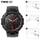 Ремінець для Amazfit T-Rex/T-Rex Pro (A1918/A1919/A2013) Чорний - зображення 7