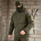 Куртка Restart SoftShell з підкладкою Omni-Heat олива розмір L - зображення 4