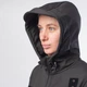 Жіноча тактична куртка R-Military Softshell з манжетами на липучках чорна розмір XS - зображення 6