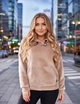 Худи женское зимнее "Турецкая сказка" SOLINNA Н-260 Бежевый, 46/48 - изображение 5