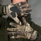 Рукавиці повнопалі Sizen Softshell на флісі камуфляж розмір універсальний - зображення 3