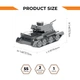 Коллекционная модель-конструктор Metal Time World of Tanks Танк Cruiser Mk III (MT064) - изображение 14