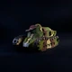 Коллекционная модель-конструктор Metal Time Nimble Fighter Механический танк Renault FT-17 (MT010) - изображение 14
