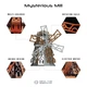 Коллекционная модель-конструктор Metal Time Mysterious Mill Механическая ветряная мельница (MT054) - изображение 12