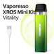 Многоразовая под система XROS Mini KIt Vitality электронная сигарета на 1000 мАч со сменным картриджем на 0.8 Ом минипод зеленый - изображение 1