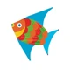 Повітряний змій "Риба" MelissaandDoug MD30200, 100х140 см - зображення 1