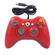 Дротовий геймпад джойстик для Xbox 360 і ПК Червоний - зображення 3