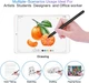 Стилус для iPad Yottn с Palm Rejection, активный карандаш для письма и рисования (черный) - изображение 5