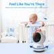 Беспроводная цифровая видеоняня, радионяня Baby Monior T6 с с Wi-Fi и подключением к телефону, ночное видение, двусторонний связь и датчик движения На аккумуляторе До 3 дней работы - изображение 7
