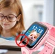 Детские умные смарт часы Lemfo D51 с SIM картой, GPS, прослушкой и видеозвонком Операционная система Android и 16 ГБ встроенной памяти Розовый - изображение 11