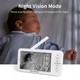 Беспроводная цифровая видеоняня, радионяня Baby Monior T6 с с Wi-Fi и подключением к телефону, ночное видение, двусторонний связь и датчик движения На аккумуляторе До 3 дней работы - изображение 14