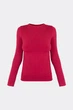 Женская бесшовная футболка из микрофибры с длинным рукавом Giulia LONGSLEEVE 01 S/M Bordo-winterberry, базовый лонгслив - изображение 2