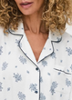 Пижамная рубашка Primark Cosy Printed Boyfriend Pyjamas XL Для дома и сна Айвори (8730) - изображение 3