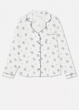 Пижамная рубашка Primark Cosy Printed Boyfriend Pyjamas XL Для дома и сна Айвори (8730) - изображение 5