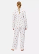 Пижамная рубашка Primark Cosy Printed Boyfriend Pyjamas XXS Для дома и сна Голубой (8715) - изображение 4