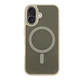 Чохол TPU+PC Space Magnetic Color with Magsafe для iPhone 16 Колір Grey - зображення 13