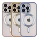 Чохол TPU Metallic Chrome Full Camera with Magsafe для iPhone 13 Pro Колір Chrome Green - изображение 15