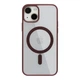 Чохол NEW TPU Color with Magsafe для iPhone 15 Колір Wine Red - изображение 14