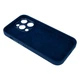 Чохол Baseus Liquid Silica Gel Case+Glass 0.22mm для iPhone 14 Pro ARYT001703 Колір Blue - изображение 5