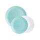 Сервиз столовый Luminarc Diwali Light Turquoise & White 18пр P5912 - изображение 5