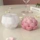 Силіконова форма для виготовлення свічки, молд для виготовлення свічок з соєвого, бджолиного воску і парафіну 65 х 65 х 45 мм - зображення 1