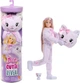 Лялька Barbie Cutie Reveal Cuddly Series Kitten with Mini Pet - Красуня Барбі з аксесуарами та міні-вихованцем кошеням (JJP64) - Ігровий набір Mattel - зображення 1