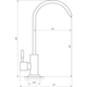 Кран-фасетка EKO4F-13 під фільтр WEZER EKO4F-13 - изображение 4
