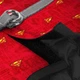 Шлея для собак м'яка Waudog Clothes Супермен з QR паспортом XS1 24-27 см х 18-20 см Червоний (1001-4007 Col) - зображення 4