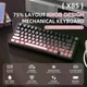 Бездротова Ігрова (2.4G, Bluetooth) ATTACK SHARK X85 Чорно-рожева, White Switches, 75%, Hot Swap - зображення 2
