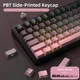 Бездротова Ігрова (2.4G, Bluetooth) ATTACK SHARK X85 Чорно-рожева, White Switches, 75%, Hot Swap - зображення 6