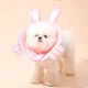 Мягкий воротник-подушка для кошек Lesko 2212CGAN028 L Bunny послеоперационный защитный от вылизывания - изображение 2