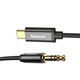 Кабель Baseus Yiven USB-C to 3.5 mm Audio Cable 1.2m Black (CAM01-01) - зображення 4