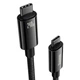 Кабель Baseus Tungsten Gold USB-C to USB-C PD3.1 240W 5A Fast Charging 2m Black (CAWJ040101) - изображение 2