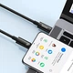 Кабель Baseus Tungsten Gold USB-C to USB-C PD3.1 240W 5A Fast Charging 2m Black (CAWJ040101) - изображение 5
