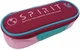 Шкільний пенал Spirit 286271 бордовий з рожевим - зображення 2