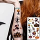 Набір дитячих тимчасових тату "Хелловін" kids-tatto-halloween-set-30 - зображення 3